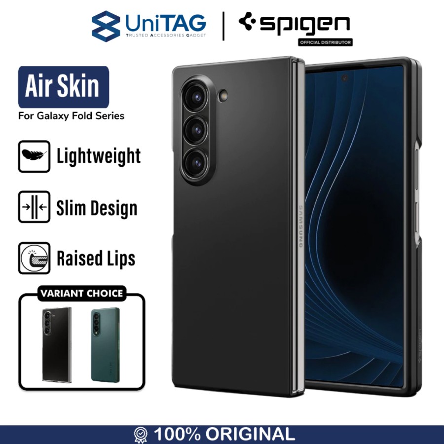 Spigen Galaxy Z Fold 3 Case Air Skin - Black ACS03086