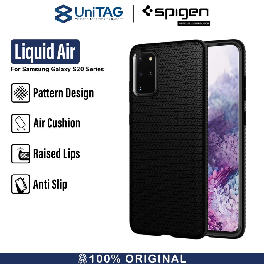 Case Samsung Galaxy S20 Ultra / Plus / S20 Spigen Liquid Air Softcase