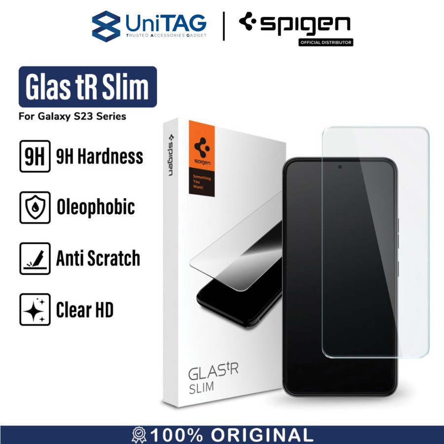 Spigen Galaxy S23 Tempered Glass 1 Pack GlastR Slim - Transparency AGL05961