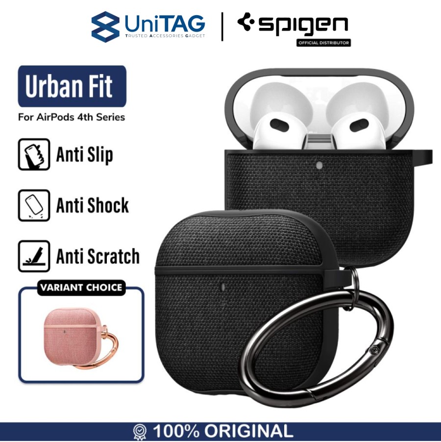 Spigen AirPods 4th Case Urban Fit - Black ACS08648