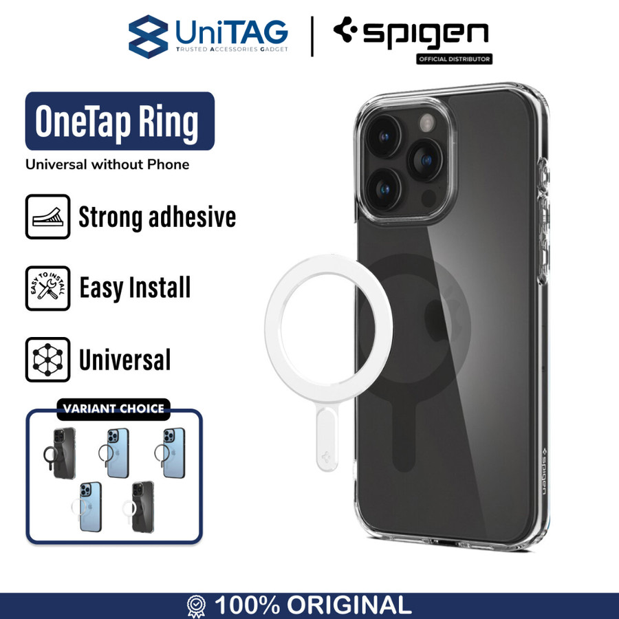 Spigen OneTap Ring Magnetic Plate - White ACP08346