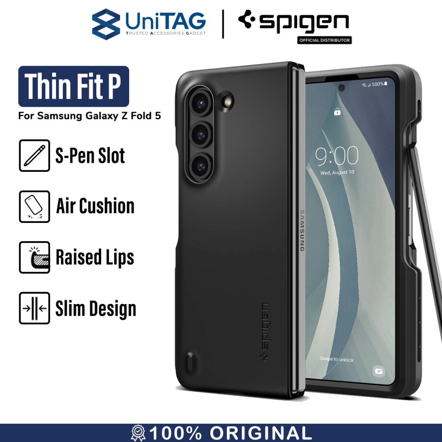 Case Samsung Galaxy Z Fold 5 Spigen Thin Fit P S-Pen Cover Slim Casing