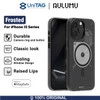 Aulumu iPhone 15 Pro Max Case Frosted - Translucent Gray UA-A15-15-PM-TPU-1