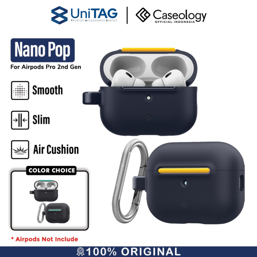 Caseology AirPods Pro 2 Case Nano Pop - Blueberry Navy ACS05426