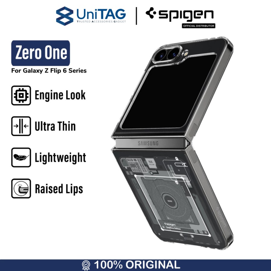 Spigen Galaxy Z Flip 6 Case Air Skin Zero One - ACS07837