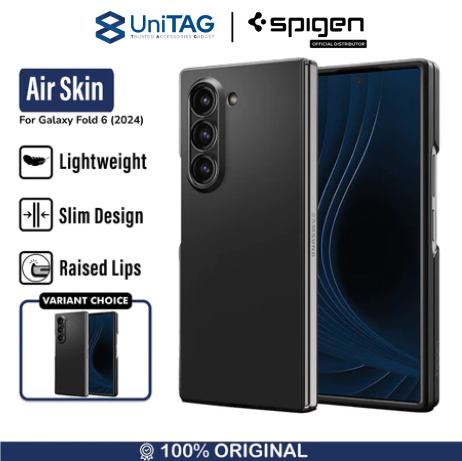 Spigen Galaxy Z Fold 6 Case Air Skin - Black ACS07816-1