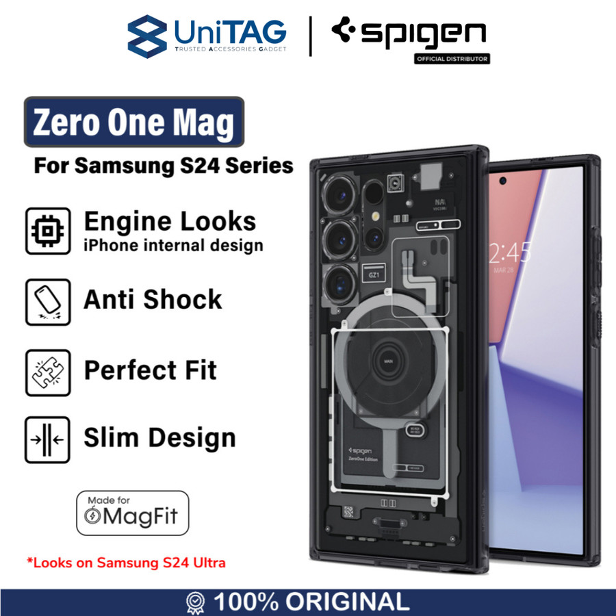 Spigen Galaxy S24 Case Ultra Hybrid Zero One - ACS07350