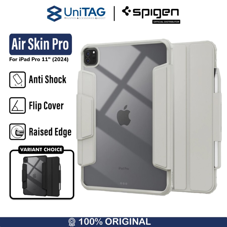 Spigen iPad Pro 11" (2024) Case Air Skin Pro - Black ACS07762-1