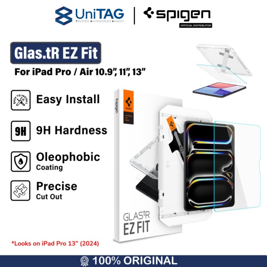 Tempered Glass iPad Air 4/ 5 10.9 Pro 11 Spigen Glas tR Slim Ez Fit