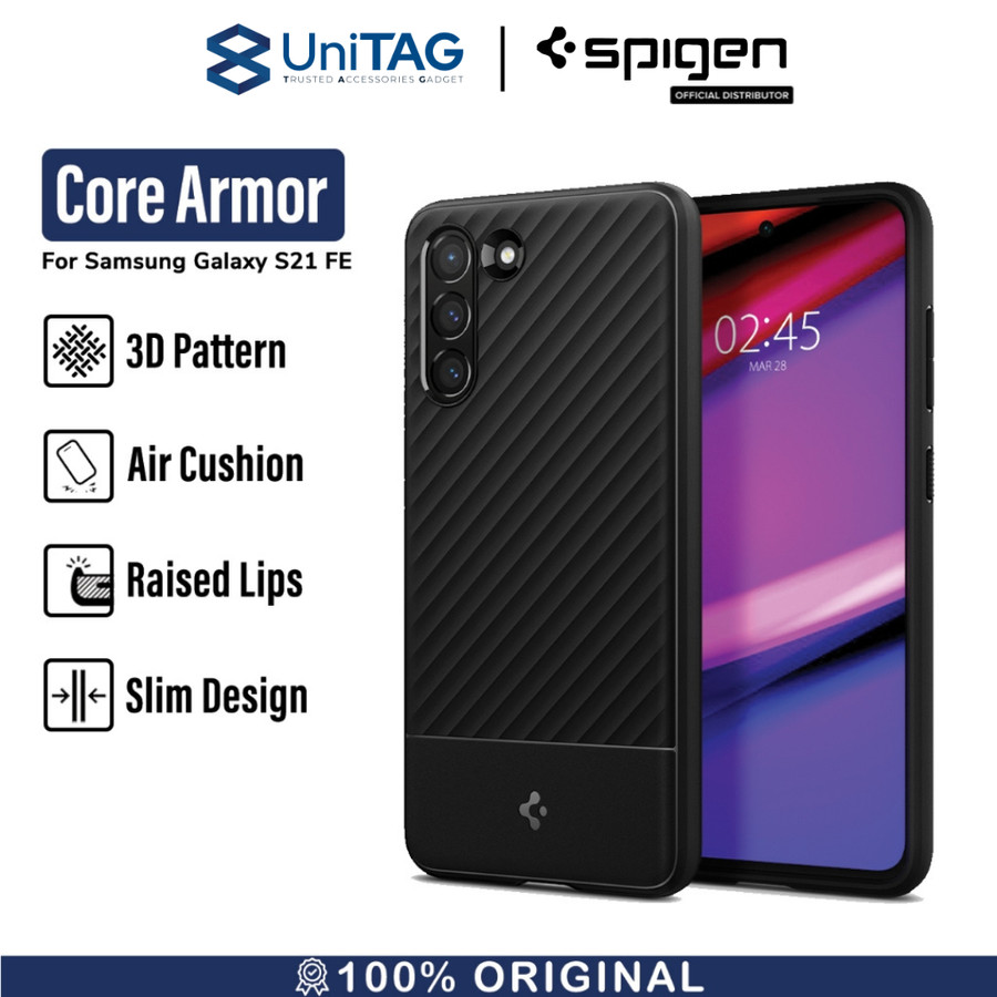 Spigen Galaxy S21 FE Case Core Armor - Matte Black ACS03058