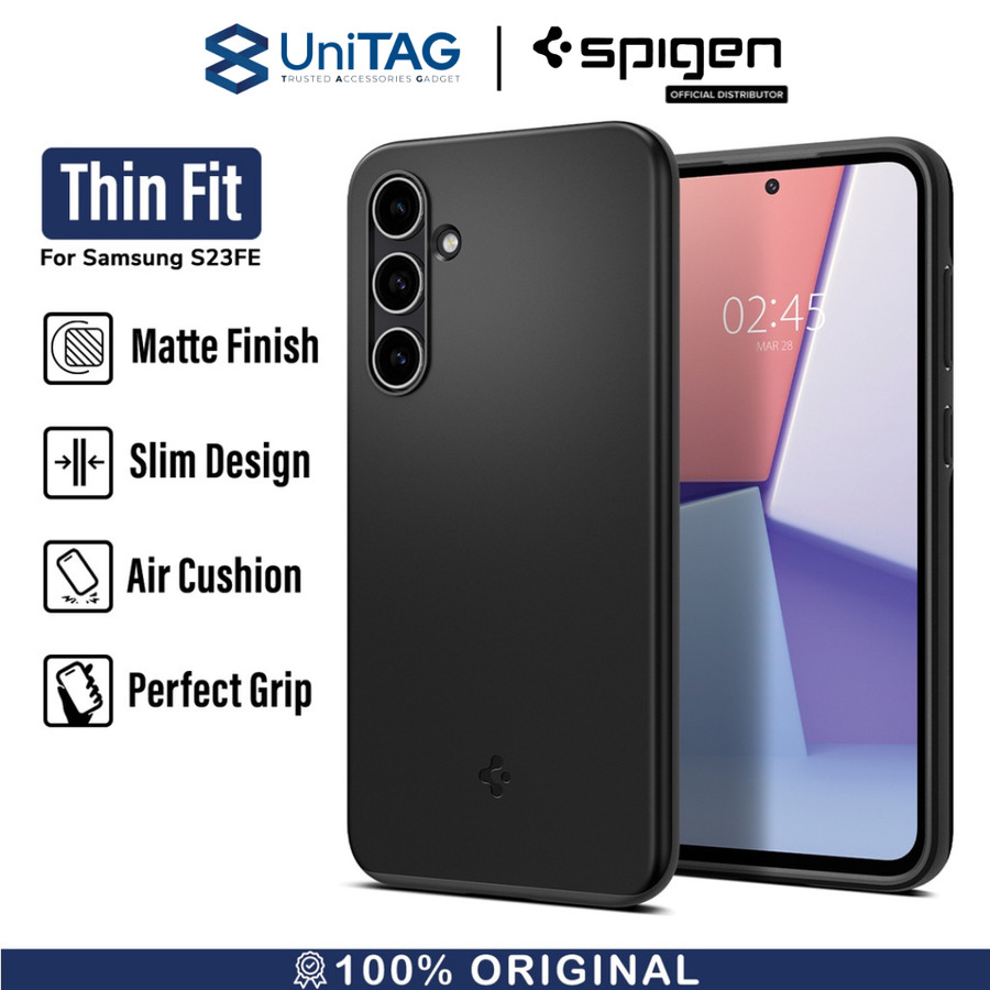 Spigen Galaxy S23 FE Case Thin Fit - Black ACS06363