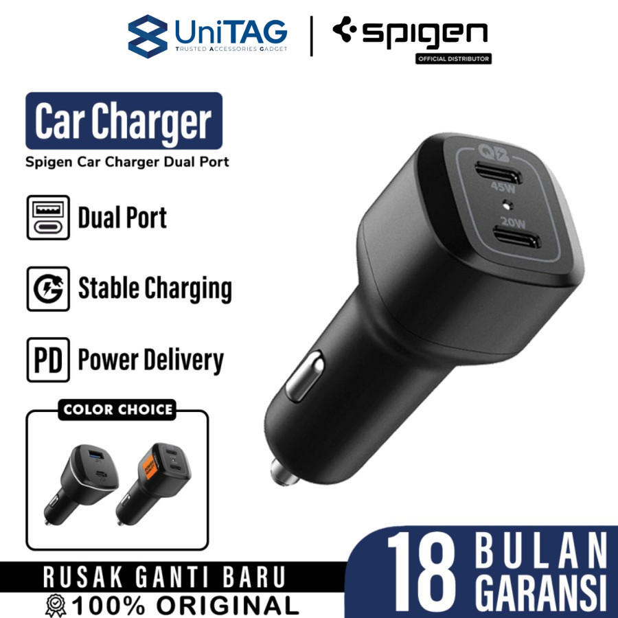 Spigen Car Charger 65W 2C ArcStation - Black ACP02562