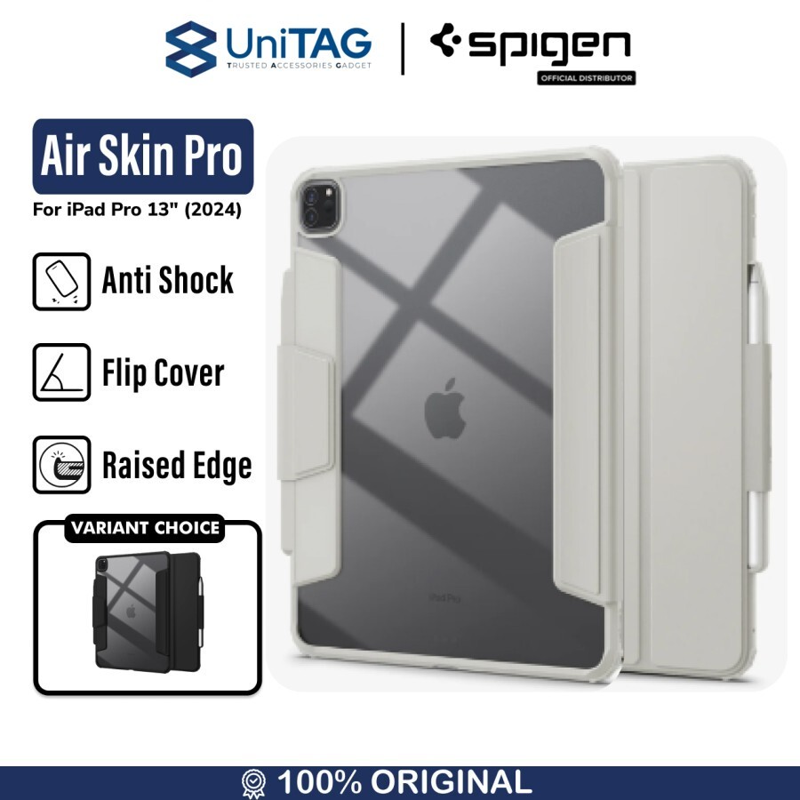 Spigen iPad Pro 13" (2025 / 2024) Case Air Skin Pro - Gray ACS07014