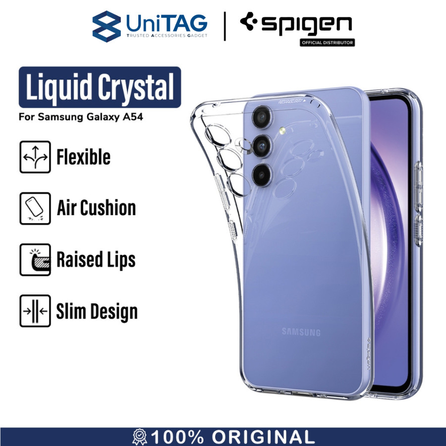 Spigen Galaxy A54 5G Case Liquid Crystal - Crystal Clear ACS05889