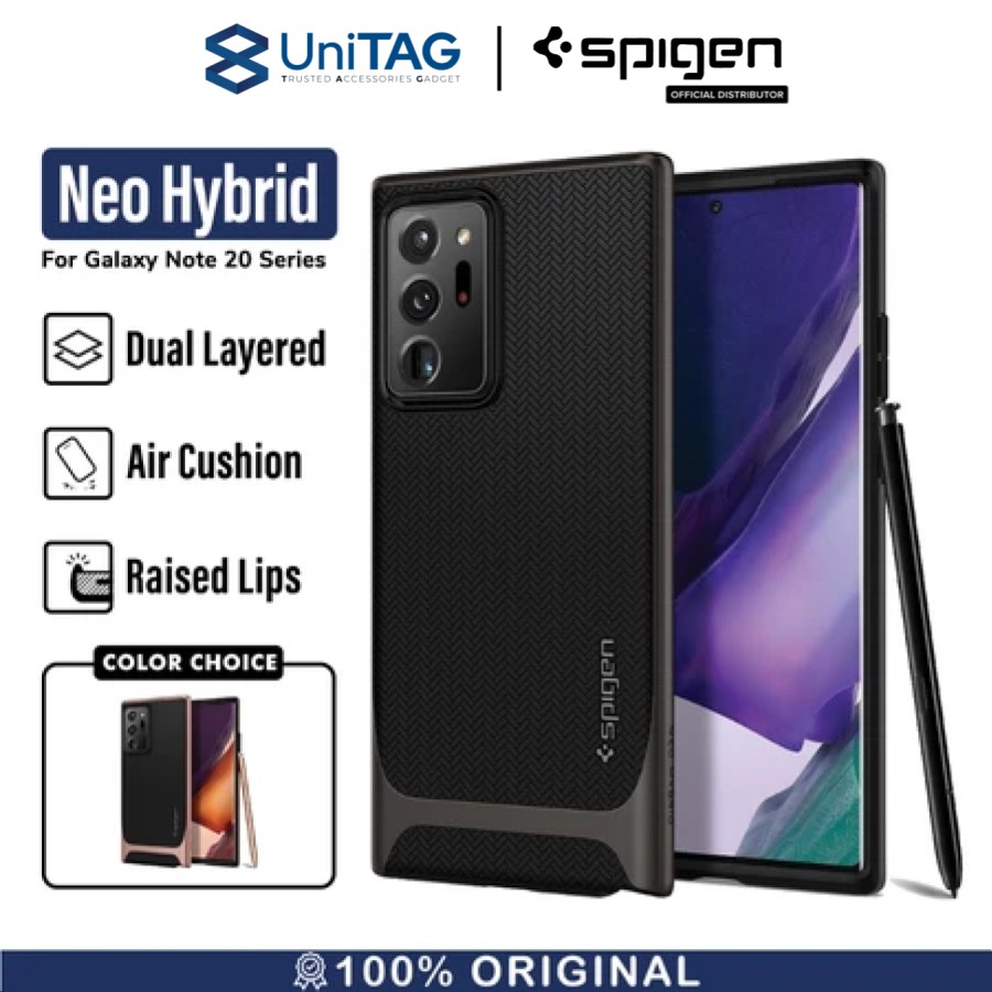 Case Samsung Galaxy Note 20 Ultra Spigen Neo Hybrid Dual Frame Casing