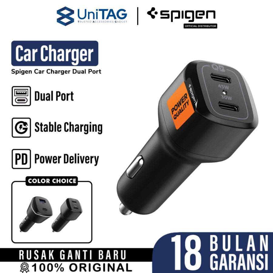 Spigen Car Charger 75W 2C ArcStation - Black ACP04581