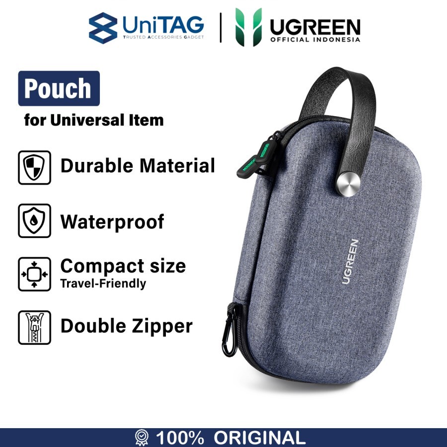 UGREEN Tas Gadget Travel Storage Case - Gray LP152 50903