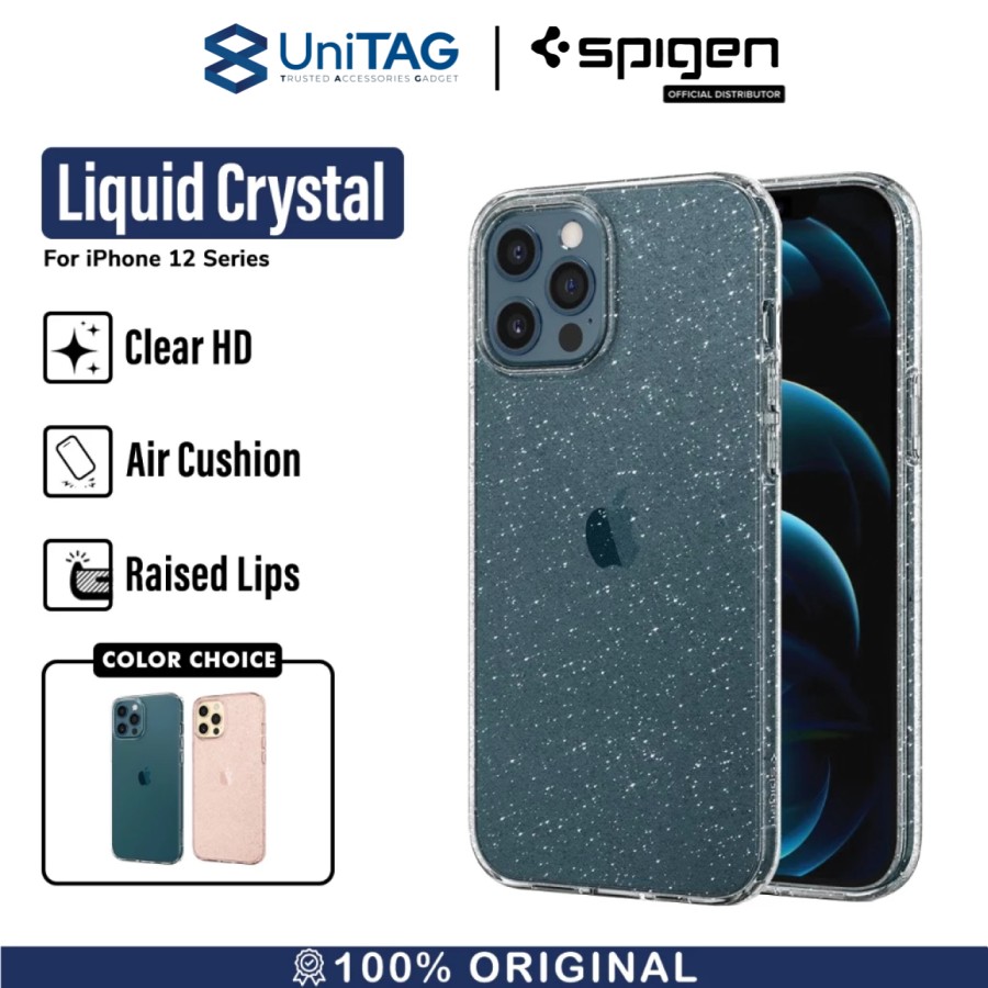 Spigen iPhone 12 / 12 Pro Case Liquid Crystal - Crystal Clear ACS01697