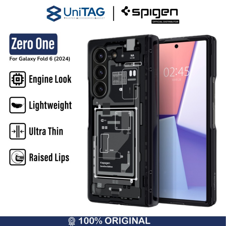 Spigen Galaxy Z Fold 6 Case Ultra Hybrid Pro Zero One - ACS08282