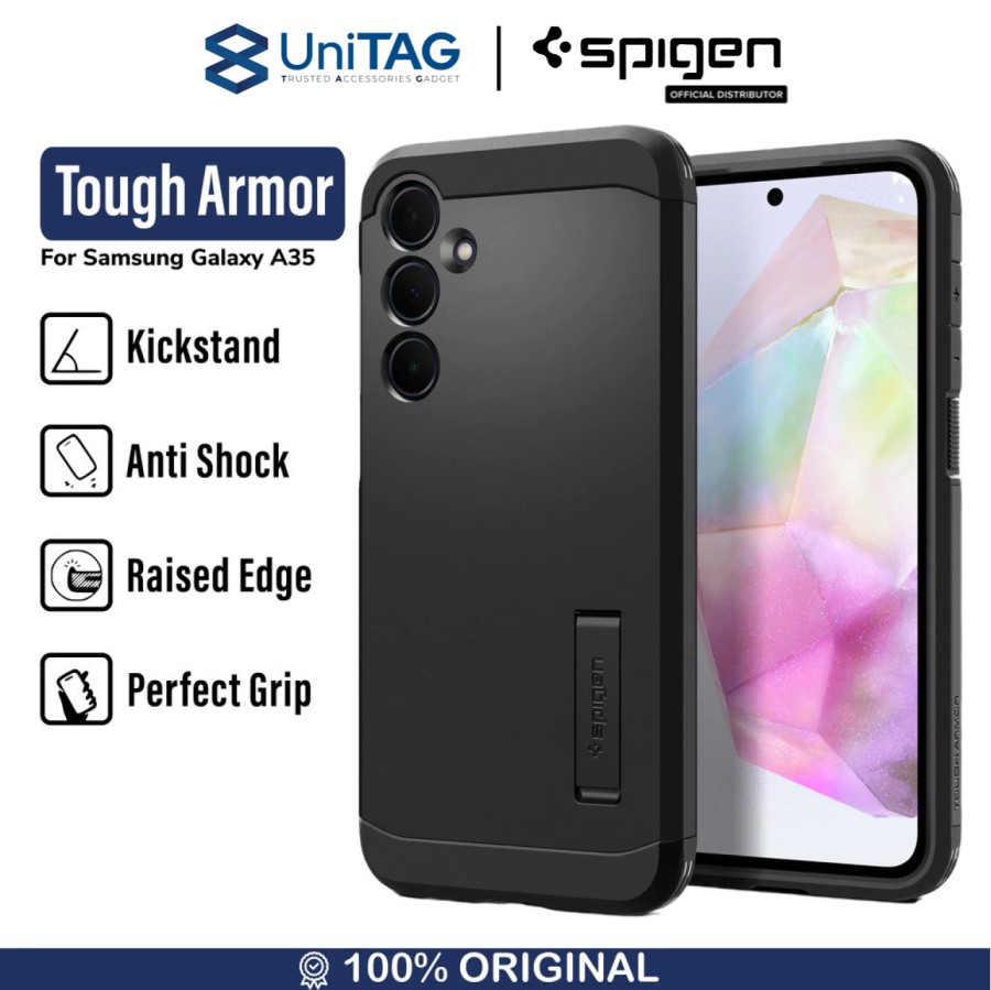 Spigen Galaxy A35 (2024) Case Tough Armor - Black ACS07517