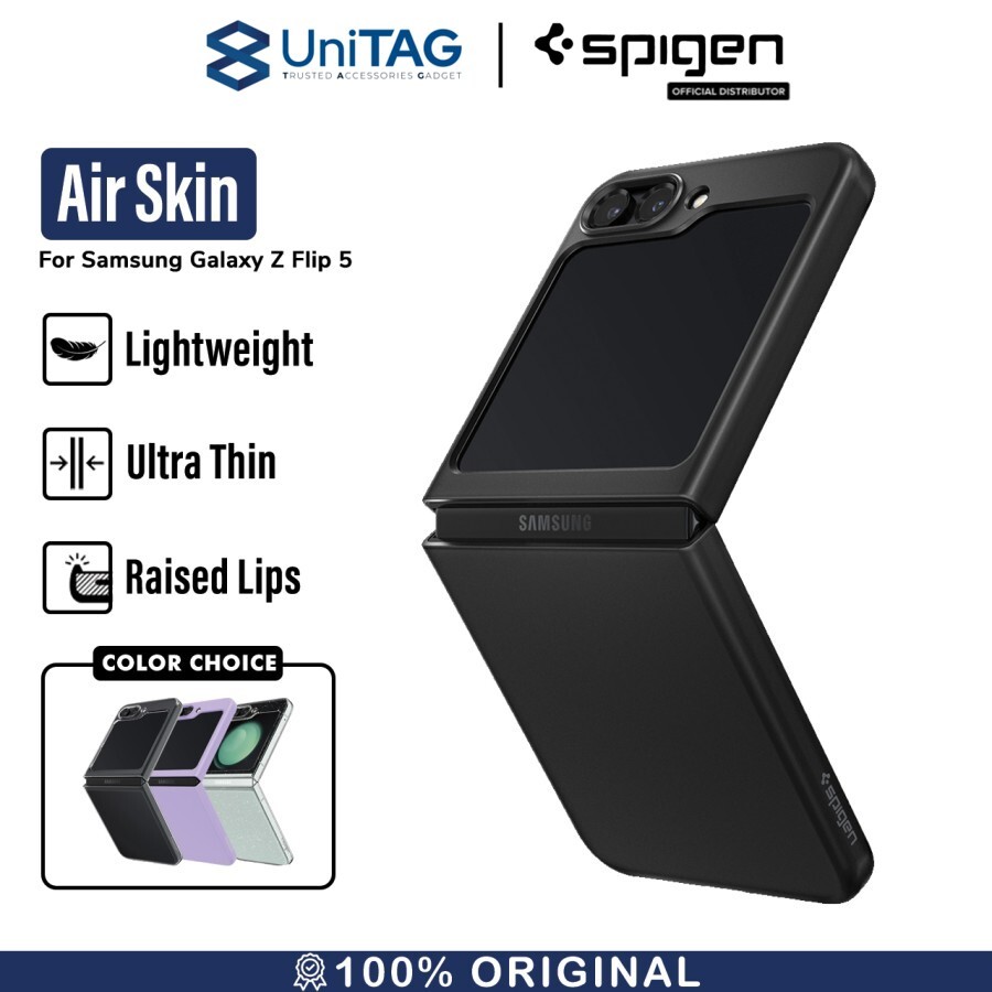 Case Samsung Galaxy Z Flip 5 Spigen Air Skin Hardcase Slim Thin Casing