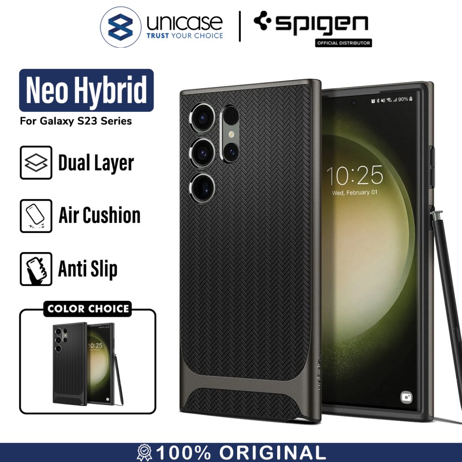 Spigen Galaxy S23 Ultra Case Neo Hybrid - Gunmetal ACS05627