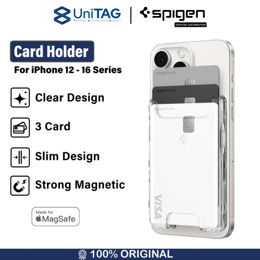Spigen Card Holder Magsafe Ultra Hybrid Zero One - AFA07400