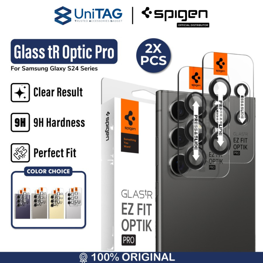 Camera Lens Samsung Galaxy S24 Ultra Plus Spigen Glas tR Optik Cover