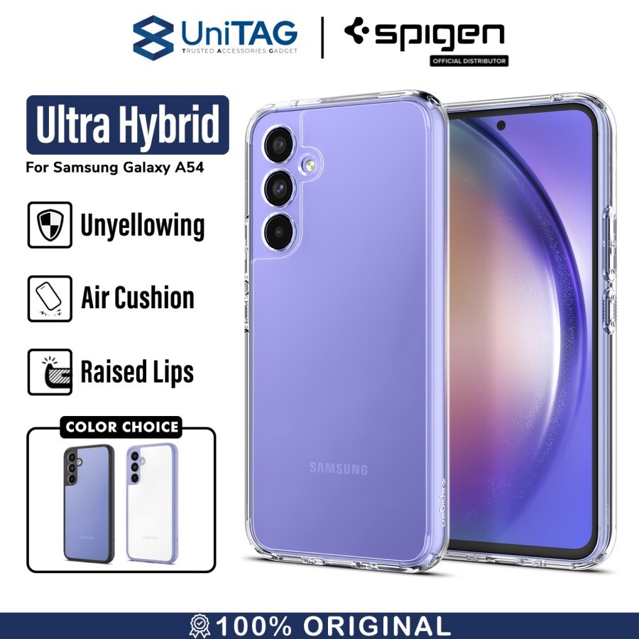 Spigen Galaxy A54 Case Ultra Hybrid - Crystal Clear ACS05886