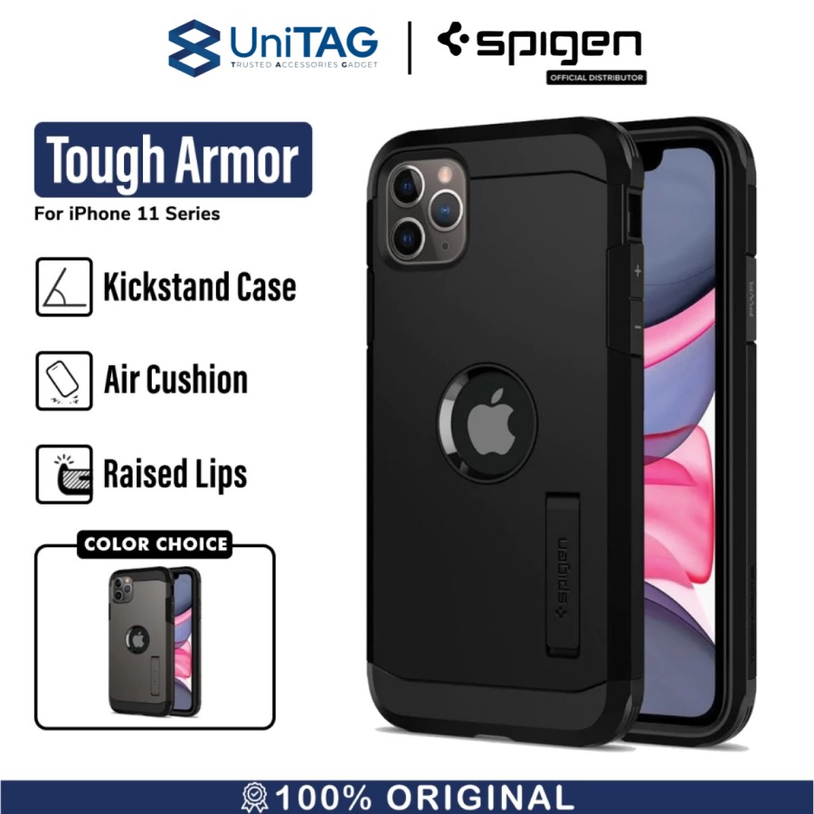 Spigen iPhone 11 Case Stand Tough Armor XP - Black 076CS27439