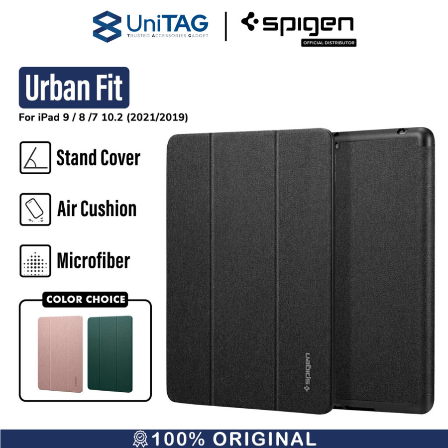 Spigen iPad 10.2" 9 / 8 / 7 Case Flip Cover Urban Fit - Black ACS01060