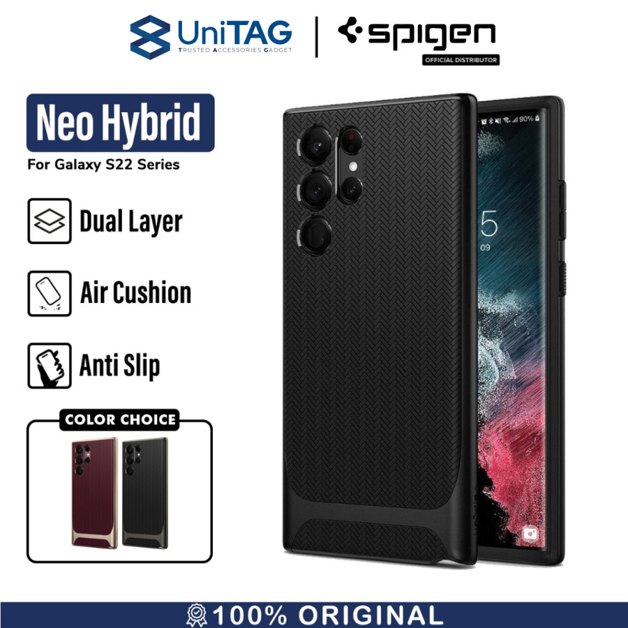 Spigen Galaxy S22 Ultra Case Neo Hybrid - Black ACS03925