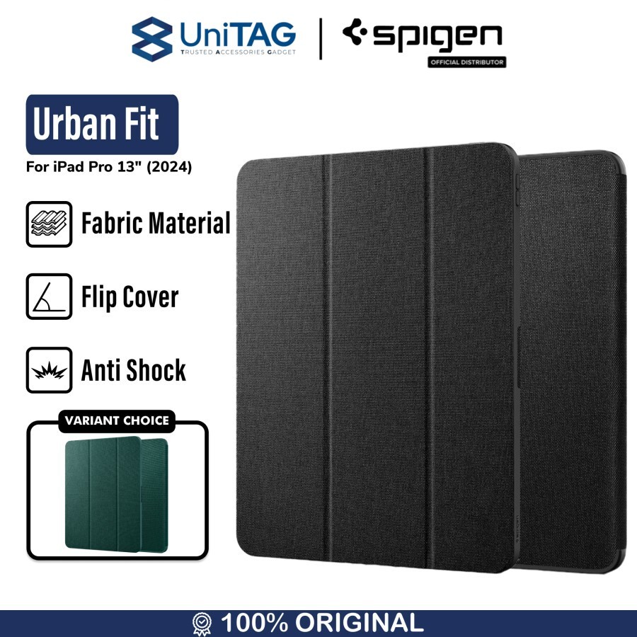 Spigen iPad Pro 13" (2025 / 2024) Case Urban Fit - Black ACS07010