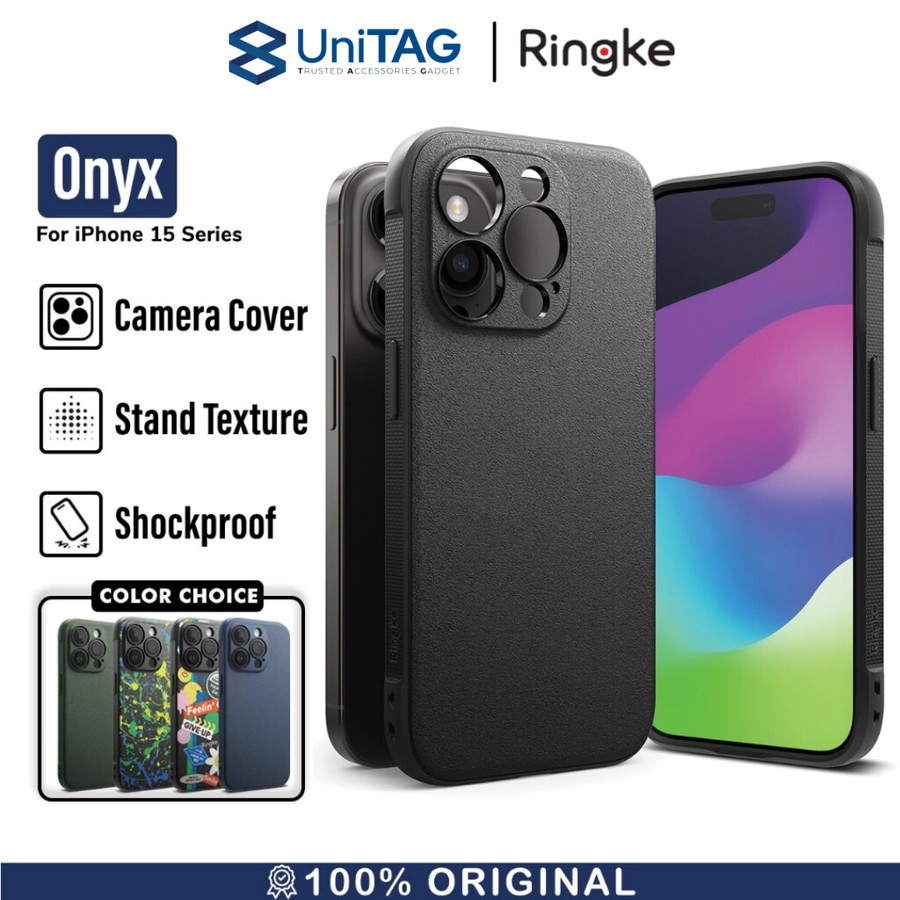 Ringke iPhone 15 Pro Case ONYX - Black N741E55