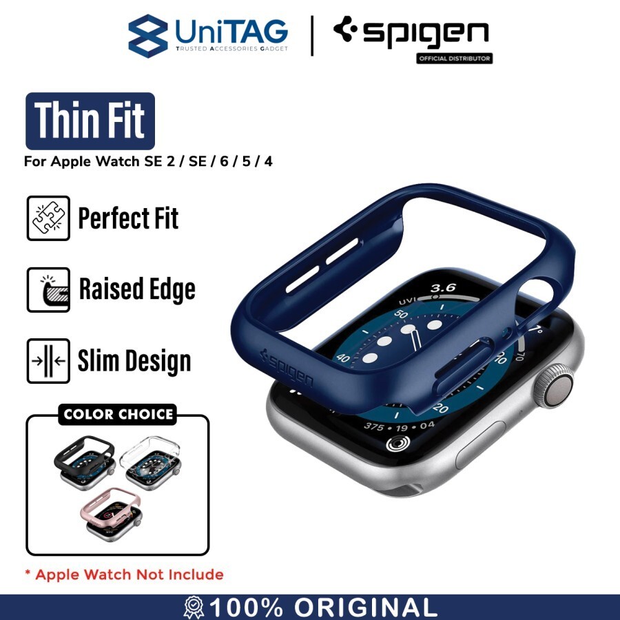Case Apple Watch SE 2/6/5/4 44mm / 40mm Spigen Thin Fit Slim Hardcase