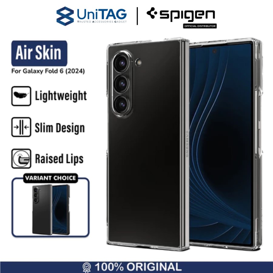 Spigen Galaxy Z Fold 6 Case Air Skin - Crystal Clear ACS07815