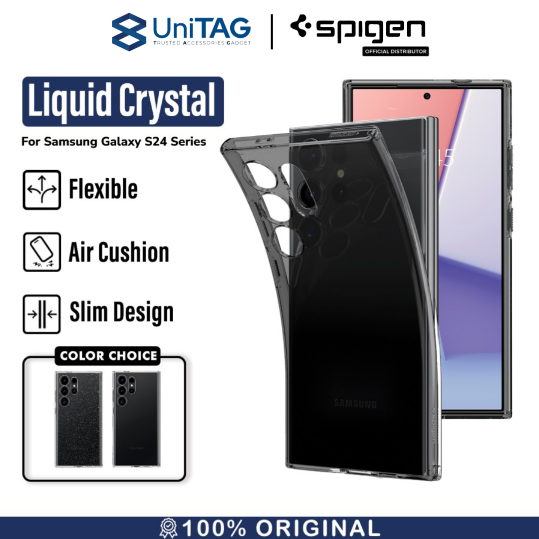 Spigen Galaxy S24 Plus Case Liquid Crystal - Space Crystal ACS07324