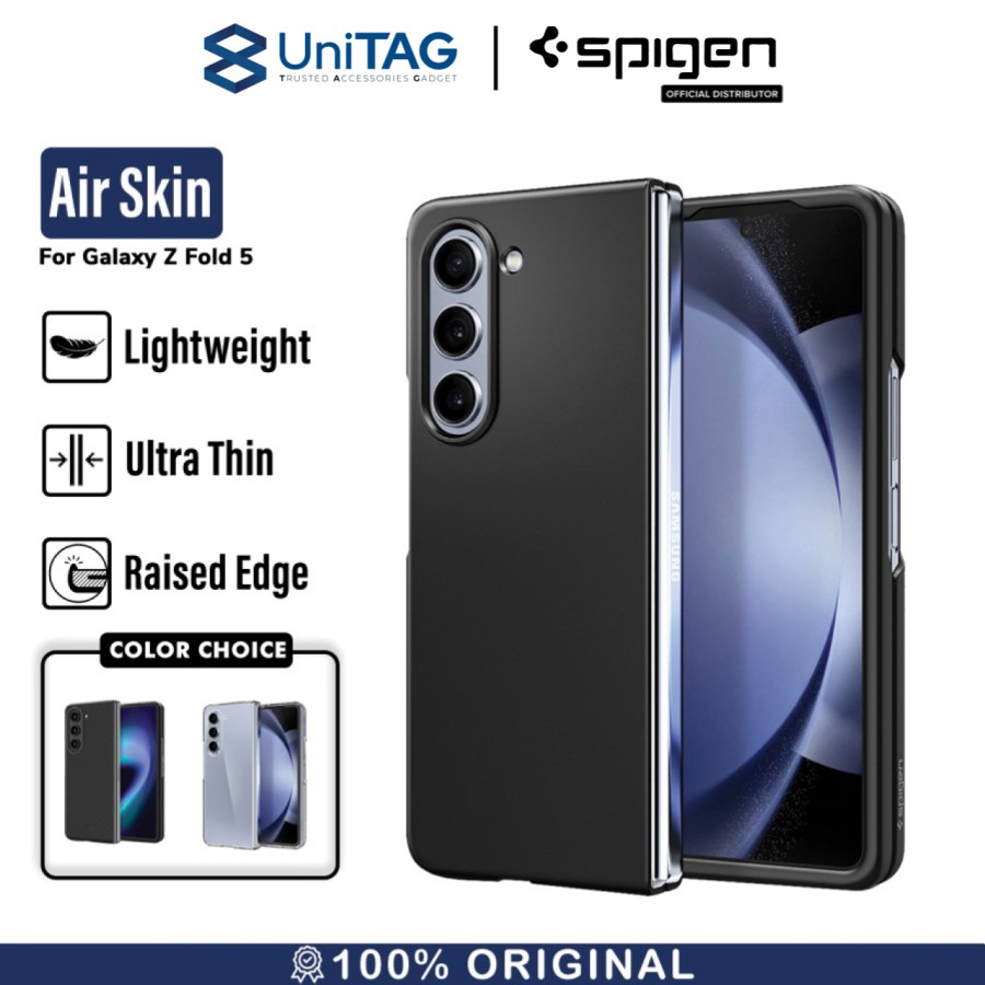 Case Samsung Galaxy Z Fold 5 Spigen Air Skin Hardcase Slim Thin Casing