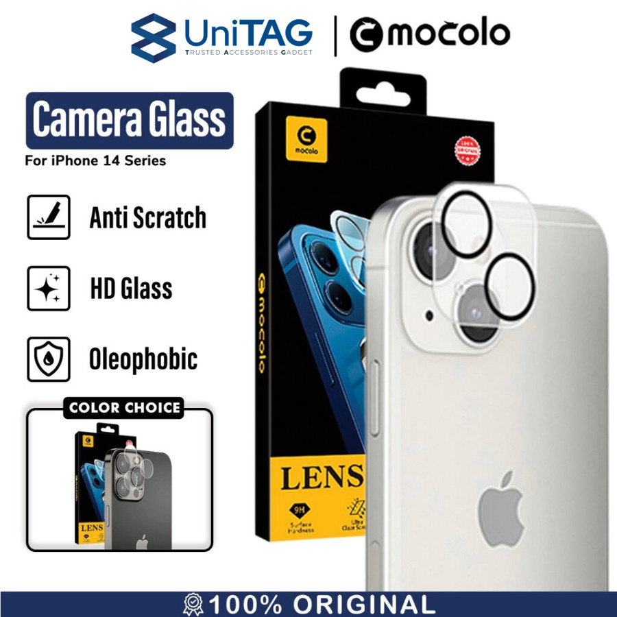 Camera Lens Protector iPhone 14 Pro Max Plus Mocolo Clear Cover Glass