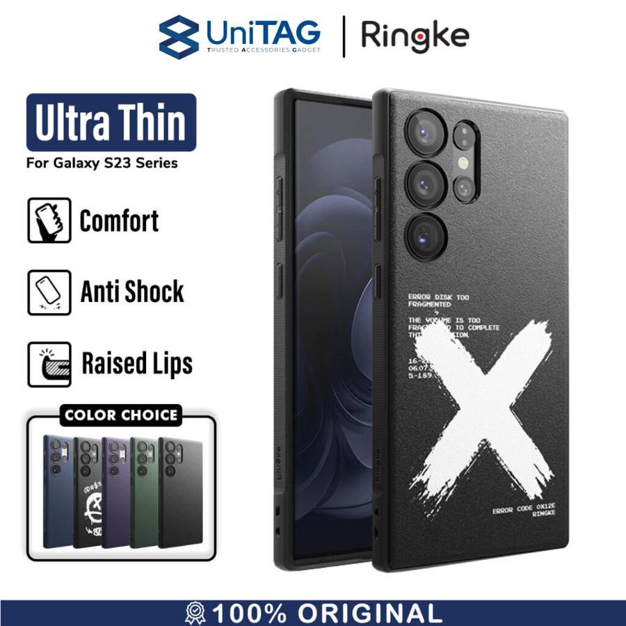 Case Samsung Galaxy S23 Ultra Plus Ringke Onyx TPU Soft Cover Casing