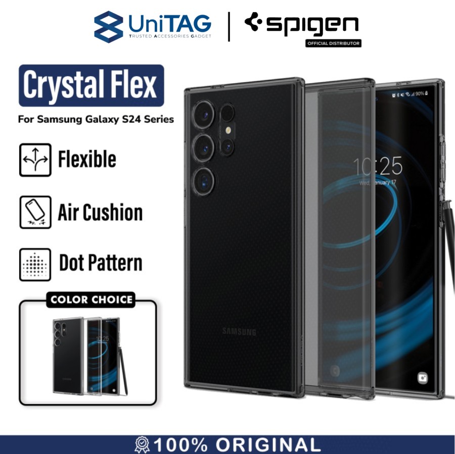 Spigen Galaxy S24 Case Crystal Flex - Space Crystal ACS07207 (Offline SKU)