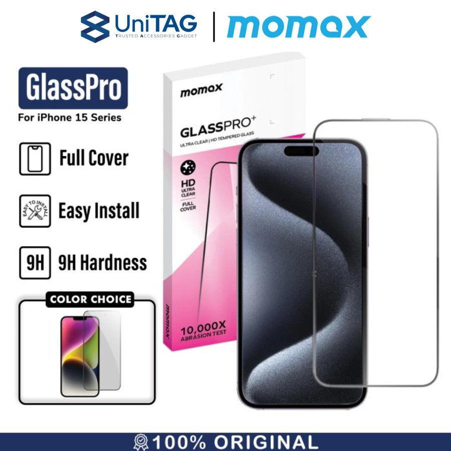 Momax iPhone 15 Plus Tempered Glass GlassPro+ - Privacy PZAP23LD1VD