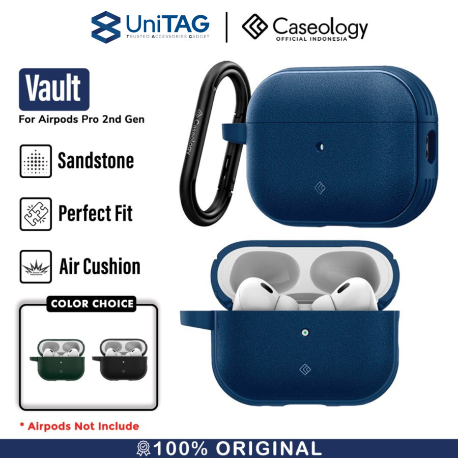 Caseology AirPods Pro 2 Case Vault - Navy Blue ACS05425