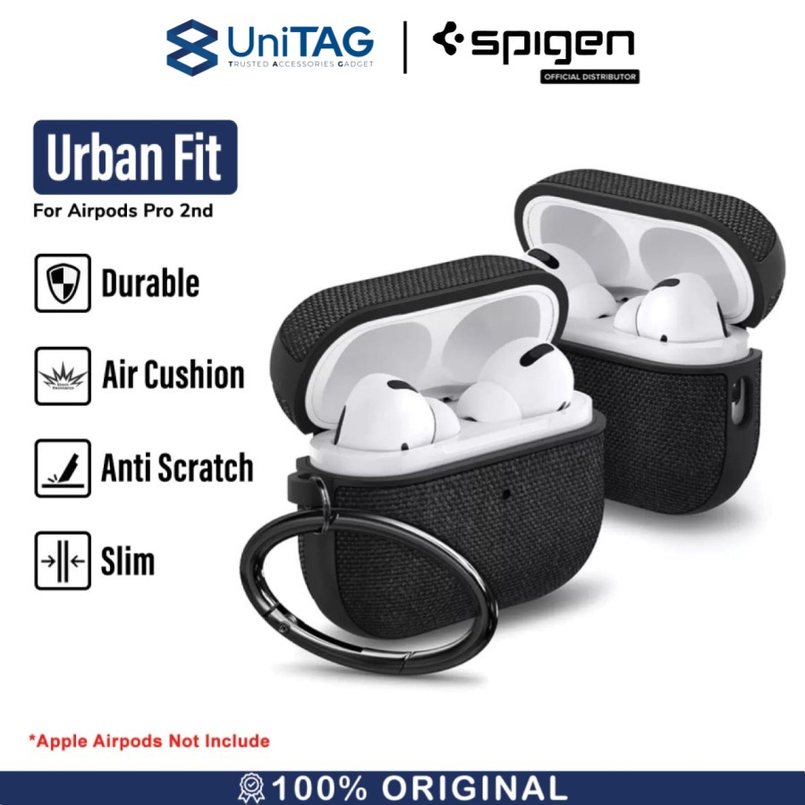 Spigen AirPods Pro 2 Case Urban Fit - Black ACS05483