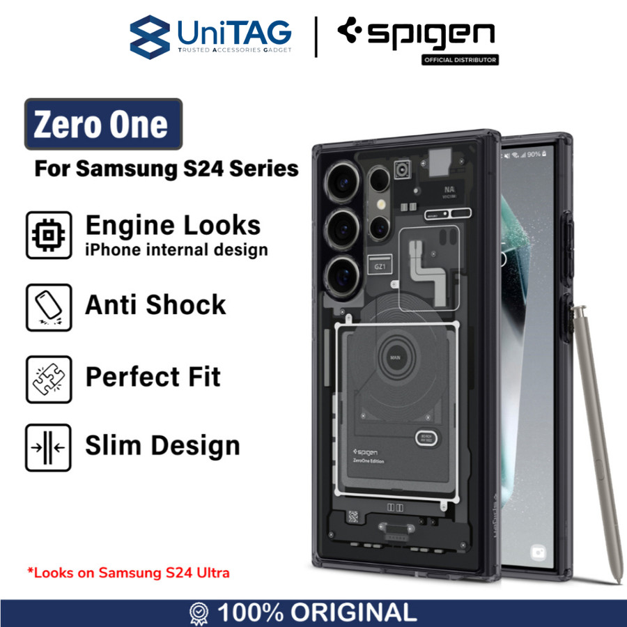 Spigen Galaxy S24 Ultra Case Ultra Hybrid Zero One - ACS07293