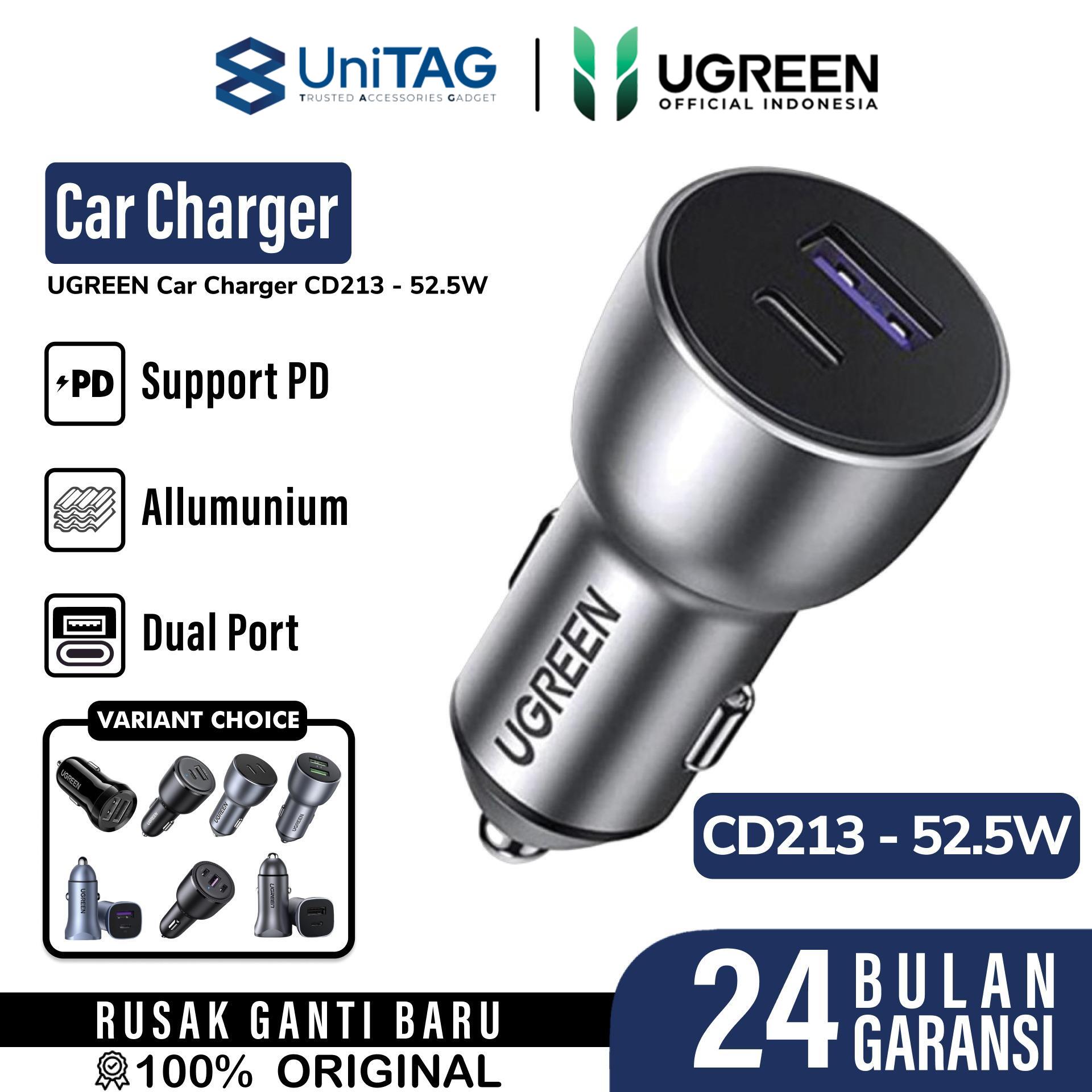 UGREEN Car Charger 52.5W 1A 1C - Gray CD213 60980