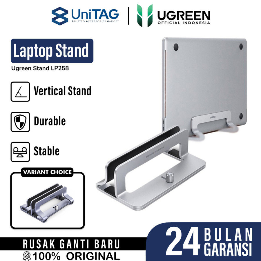 UGREEN Stand Laptop Vertical 15.6" - Silver LP258 60643