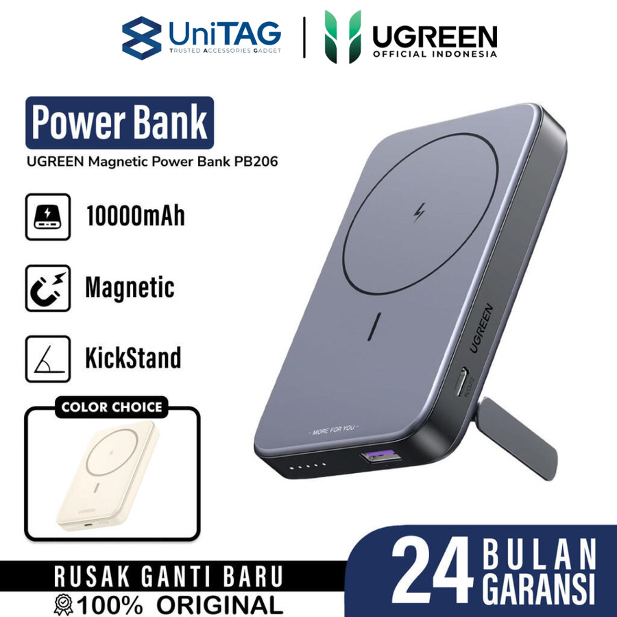 UGREEN Powerbank Magsafe Thin 5000mAh - Beige PB560 25207-1